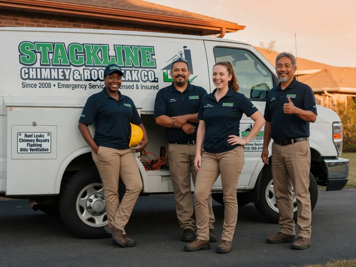 Chimney flashing repair company in Le Grand, IA